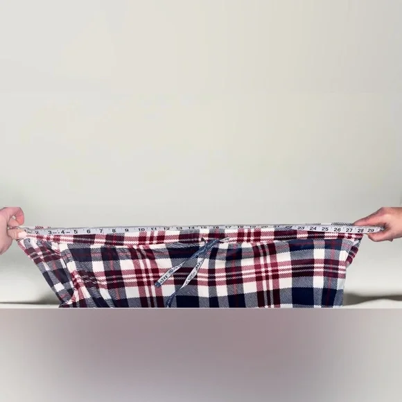 Like New Muk Luks silky velour stretch plaid pajama pants 2X - Picture 11 of 11